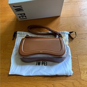 JW PEI Brown Joy Shoulder Bag